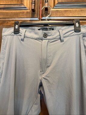 Travis Mathew Men's Light Gray Performance Pants